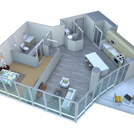 Placemakr Premier Sobro Nashville Exterior photo 3D floor plan