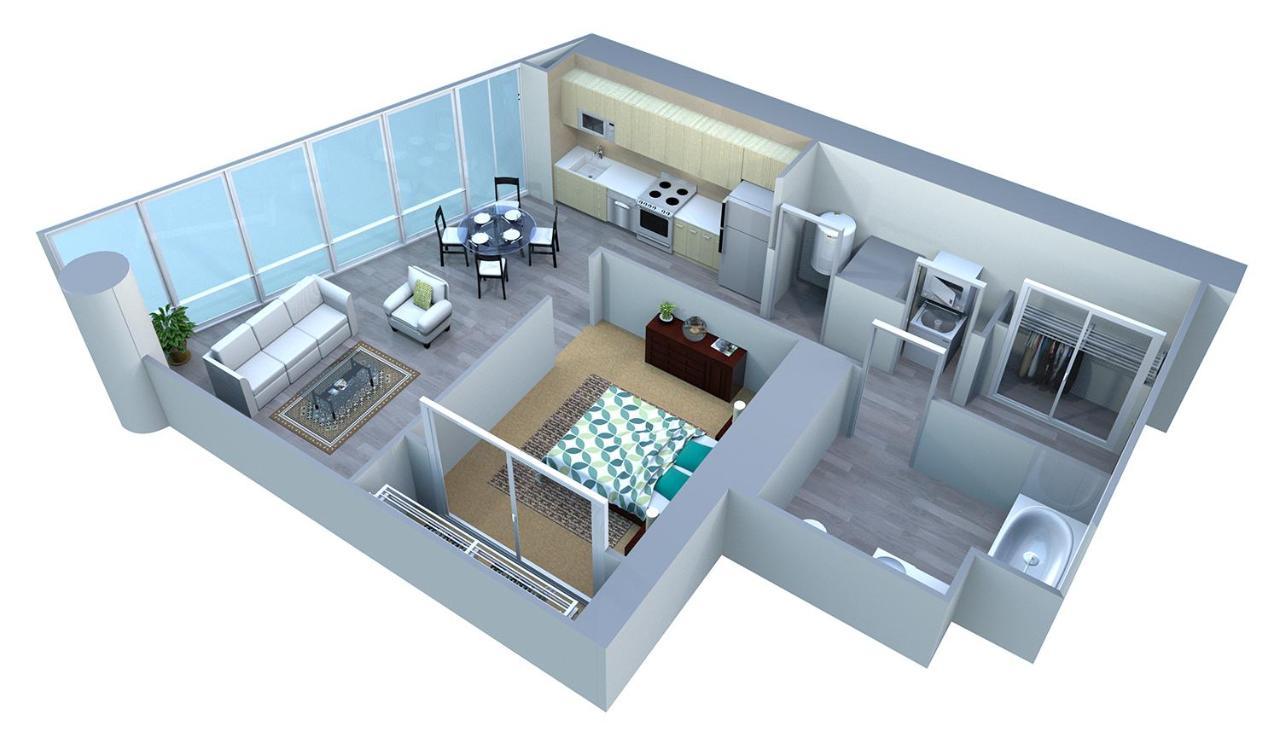 Placemakr Premier Sobro Nashville Exterior photo 3D floor plan