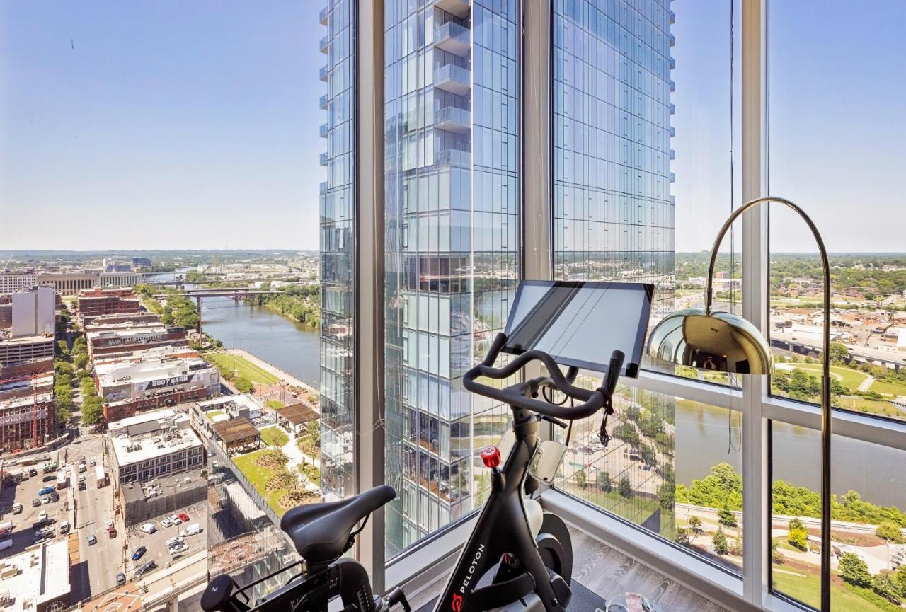 Placemakr Premier Sobro Nashville Exterior photo Peloton bike in a home